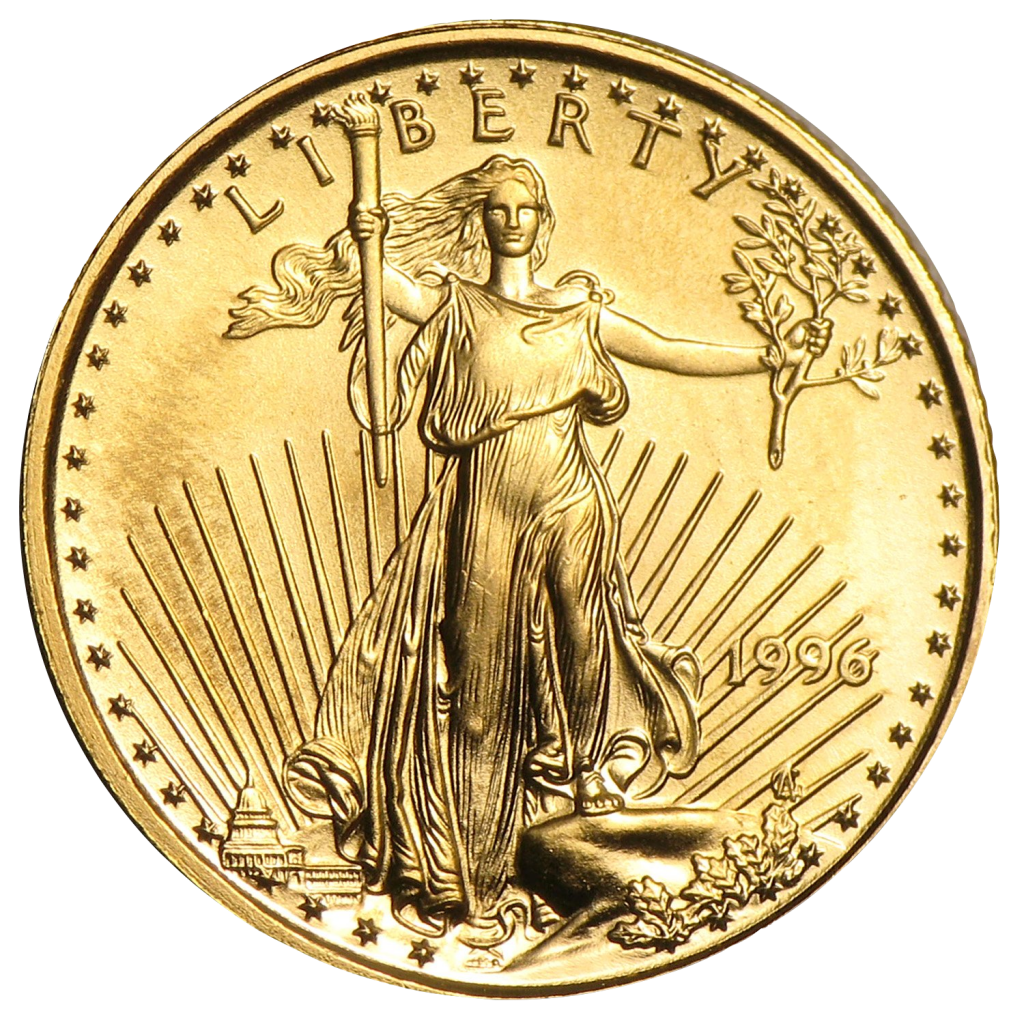 $50 Gold American Eagle 1 oz - Random Year (BU) - The Gold Marketplace