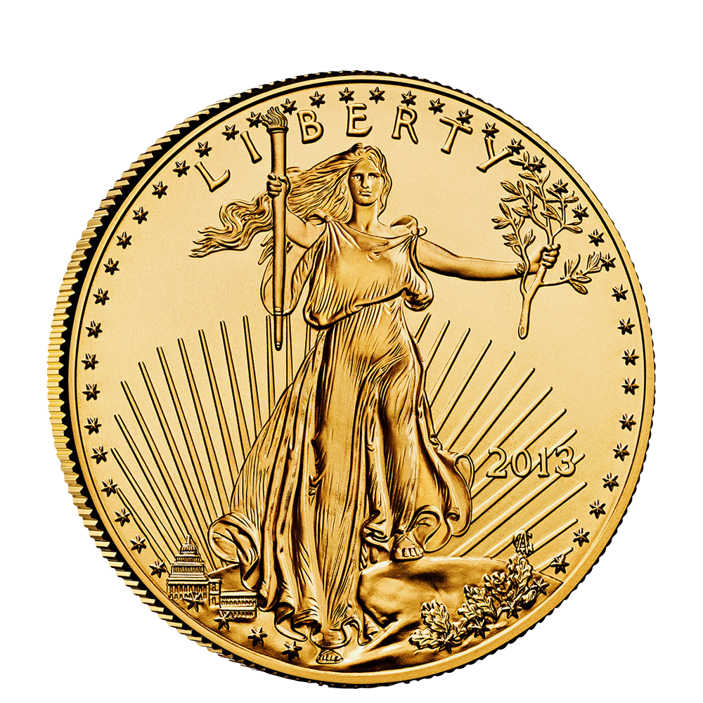 $25 Gold American Eagle 1/2 oz - Random Year (BU) - The Gold Marketplace
