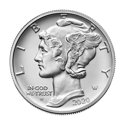 palladium 2020 eagle obverse