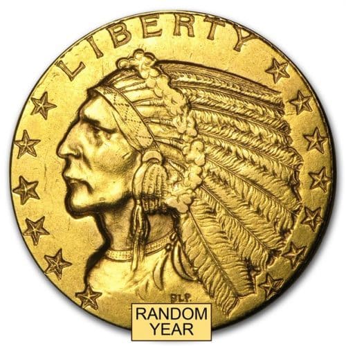 $5 gold indian head