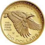 2017-W American Gold Liberty Coin- reverse