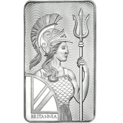 10 oz Silver Bar - Britannia