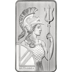 100 oz Silver Bar - Britannia