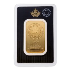 1 oz. Gold Bar Royal Canadian Mint- Carded