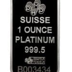 1 oz Platinum Bar – Our Choice (Uncarded)