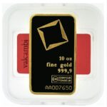 10 oz. Valcambi Gold Bar - Carded