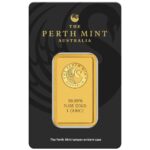 1 oz Gold Bar - Perth Mint (Carded)