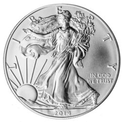 $1 Silver American Eagle - BU (Random Year)