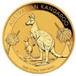 1/10 oz Australian Kangaroo Gold Coin (Year Varies)