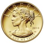 2018 1/10 oz American Liberty Gold Coin (Box & COA)